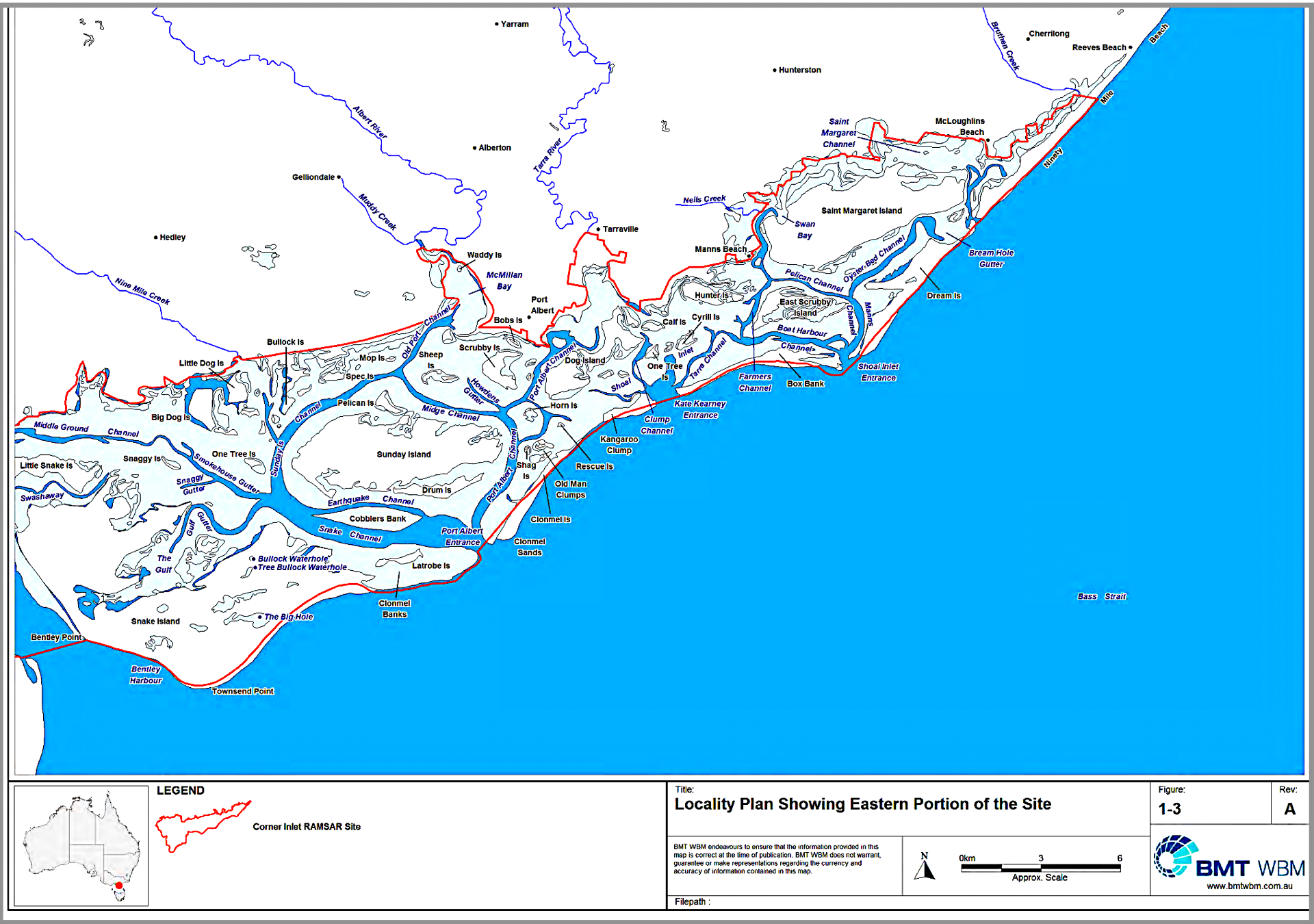 Ramsar Site. No Offshore Turbines 90 Mile Beach; Ramsar sites
